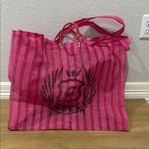 Consuela Pink Large Tote Bag with Double Handles